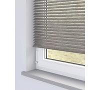 Made to Measure Faux Wood Venetian Blinds - 50mm Slats - Flame Retardant & Moisture Resistant - Cord Operated - PVC Slats - White, Grey, Nigra, Night Fall - Custom Window Blind (Night Fall)
