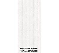 Made to Measure Vertical Blind Replacement Slats 127mm Wide 25 KINETON WHITE