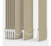 MADE TO MEASURE VERTICAL BLIND REPLACEMENT SLATS LOUVRES by Homesmart Blinds 89mm 3.5" HUGE CHOICE OF FABRICS (Desert, Made To Measure)