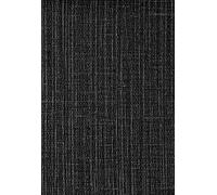 Made To Measure Waterproof Wipeable Blackout Milano PVC Replacement Vertical Blind Slats 3.5" 89mm (Up To 250cm, Hidden Weights, Milano Black)