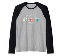 Made to Worship ASL American Sign Language Christian Faith Raglan Baseball Tee