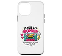 Made To Worship Christian Faith Cassette Design Case for iPhone 12 mini
