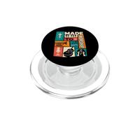 Made to Worship Him Psalm 150:6 Retro Christian Music PopSockets PopGrip for MagSafe