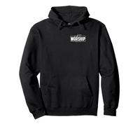 Made To Worship Psalm 95 Christian Bible Verse (Pocket&Back) Pullover Hoodie