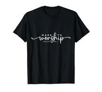 Made to Worship T-Shirt, Men, Black, 6X-Large