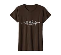 Made to Worship T-Shirt, Women, Brown, 3X-Large
