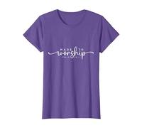 Made to Worship T-Shirt, Women, Purple Heather, 3X-Large