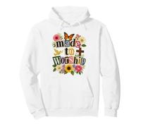 Made To Worship Women Christian Pullover Hoodie