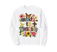 Made To Worship Women Christian Sweatshirt
