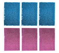 Made with 3M Scotch Brite 7447 Multi Purpose/Mighty Blue General Purpose Hand Pad Abrasives Scuff Sanding Metal Aluminum Oxide Scuffing Cleansing Blending Cleaning 6 X 9inch, Mix-6 Piece