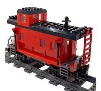 Made With LEGO® Bricks Train Caboose Guard Luggage Wagon Carriage 60336 60198 B