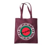 Made With Love In Bangladesh Tote Shopping Bag 10 Litres Capacity 42 x 38cm