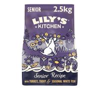 Lily’s Kitchen Made with natural Ingredients Senior Dry Dog Food Turkey & Trout Complete Nutrition 2.5kg Bag