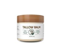 Made with Organic Grass-Fed Beef Tallow and Manuka Face, Face Moisturizer -Rose Oil, Rich in Nutrients,D and E, Natural -Aging. PtZ403 (White, 6.5x6x6cm)