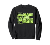 Made With Recycled Parts a Transplant Recipient Halloween Sweatshirt
