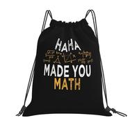 Made You Math Teacher Math Unisex Swimming Bag Portable Drawstring Bag Lightweight String Backpack For Hiking Travel Beach
