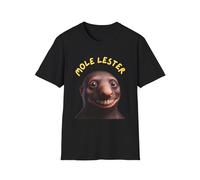 Made4Giggles Mole Lester Funny Stag Do Accessories Outfit Shirt for Men (UK, Alpha, XL, Regular, Regular, Black)