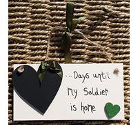 MadeAt94 'Army Wife' Personalised Countdown gift plaque