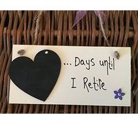 MadeAt94 Retirement Plaque Gift Days Until I Retire Date Countdown