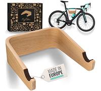 madeco Bicycle Wall Mount Wooden - FlyBike S Oak - Design Bicycle Mount Wall Mount for Home - Road Bike, Fixie, Single Speed, Gravel Bike, Mountain Bike Bicycle Holder