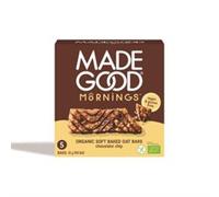 MadeGood MadeGood Morning Oat Bar Chocolate Chip 5 x 30g Multipack