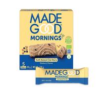 MadeGood Morning Oat Bar Blueberry - 5 x 30g