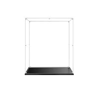 MADEHAY Transparent Acrylic Dustproof Display Case Black Base 35 x 25 x 45 | Display boxes for Lego series model 70615 75954 75251 75969 80028