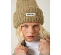 Madein Women's Boucle Knit Kiersten Beanie in Beige Madein Beige One Size