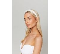 Madein Women's Glitter embellished headband in White | Size: 100g Madein White 100g