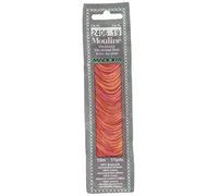 Madeira 017-2406 Mouline Variegated Cotton Embroidery Floss, 11 yd, Coral Fish