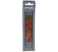 Madeira 017-2410 Mouline Variegated Cotton Embroidery Floss, 11 yd, Cappuccino