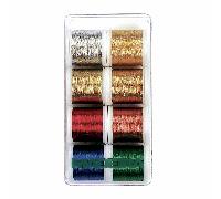 Madeira 8 x 200m Metallic Embroidery Thread Assorted Box Set Packs Gift