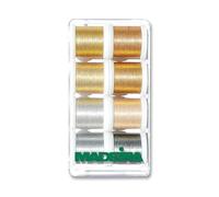 Madeira 8019 Gift Box: Metallic : Smooth: 8 x 200m: Spools, Multi, per