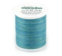 Madeira 9312-3386 Lana 12 Variegated Thread, 12wt/220 yd, Blue Lagoon
