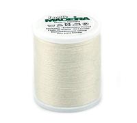 Madeira 9312-3601 Lana Wool/Acrylic Embroidery Thread, 12wt/220 yd, White