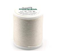 Madeira 9312-3890 Lana Wool/Acrylic Embroidery Thread, 12wt/220 yd, Off White