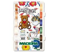 Madeira 93128051 SmartBox Lana No 12 Wool 18 Spool Set, 220 yd
