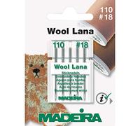 Madeira 9452 Embroidery Wool Machine Needle, Size 16/100