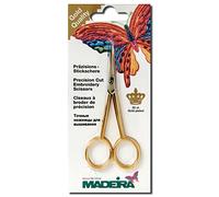 Madeira 9476 | Gold Plated Curved Embroidery Scissors