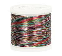 Madeira 9842-050 Metallic Nylon/Polyester Embroidery Thread, 40wt/220 yd, Astro 5