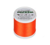 Madeira 9845-1678 2 Ply Polyneon Polyester Embroidery Thread, 40wt/135d 440 yd, Tangerine