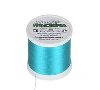 Madeira 9845-1746 2 Ply Polyneon Polyester Embroidery Thread, 40wt/135d 440 yd, Teal