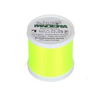Madeira 9845-1823 2 Ply Polyneon Polyester Embroidery Thread, 40wt/135d 440 yd, Neon Lemon