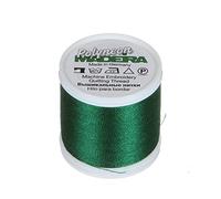 Madeira 9845-1851 2 Ply Polyneon Polyester Embroidery Thread, 40wt/135d 440 yd, Evergreen