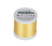 Madeira 9845-1861 2 Ply Polyneon Polyester Embroidery Thread, 40wt/135d 440 yd, Buttercup