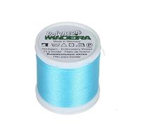 Madeira 9845-1892 2 Ply Polyneon Polyester Embroidery Thread, 40wt/135d 440 yd, Aqua