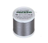 Madeira 9845-1918 2 Ply Polyneon Polyester Embroidery Thread, 40wt/135d 440 yd, Grey