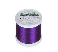 Madeira 9845-1922 2 Ply Polyneon Polyester Embroidery Thread, 40wt/135d 440 yd, Dark Purple