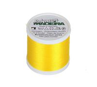 Madeira 9845-1924 2 Ply Polyneon Polyester Embroidery Thread, 40wt/135d 440 yd, Bright Yellow