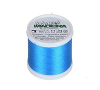 Madeira 9845-1977 2 Ply Polyneon Polyester Embroidery Thread, 40wt/135d 440 yd, Sapphire